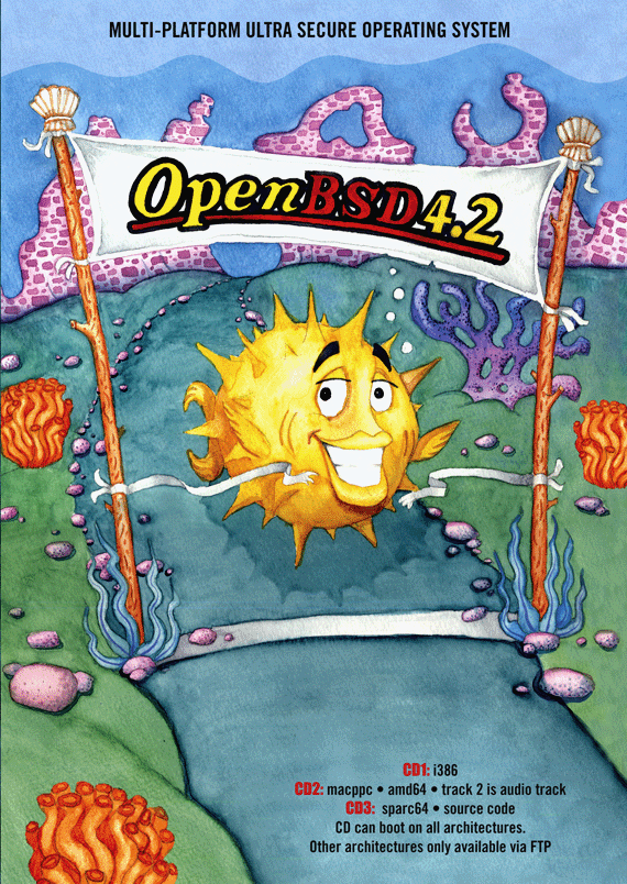 OpenBSD 4.2 logo